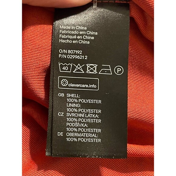 H&M Womens Dress Shift Size 6 Chevron Y2k 2000's Retro Preppy Geek Punkcore - Picture 8 of 11